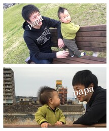 パパと3人で公園へ | その他