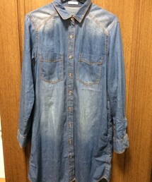 デニムシャツ(ワンピース)