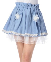 LIZ LISA | 花モチーフニット×スカートＳＥＴ(スカート)