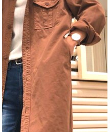 Naughty dog | シャツワンピース