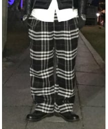 Used | チェックウールパンツ(パンツ)