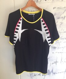 MACARONIC | 星ボーダーTee(Tシャツ/カットソー)