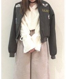 AS KNOW AS PINKY | ブルゾン