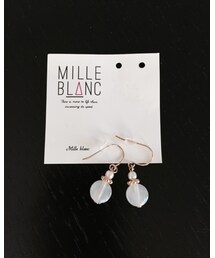 Mille blanc | ピアス（両耳用）