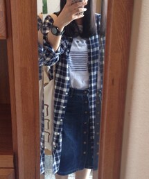 SPINNS | チェックワンピ(ワンピース)