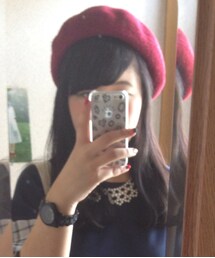 no brand | ベレー帽(ハンチング/ベレー帽)