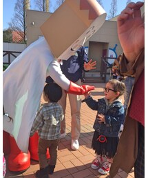 食パンマンに照れる娘 | その他