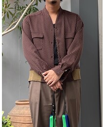 SASQUATCHfabrix. | ノーカラージャケット