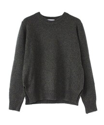 rous | クルーネックサイドスリットMIX KNIT(ニット/セーター)