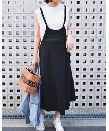 no brand | 【5/16 (WED) 18:00発売】バックリボンポンチキャミOP(ワンピース)