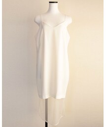 no brand | チュールドッキングキャミOP(ワンピース)