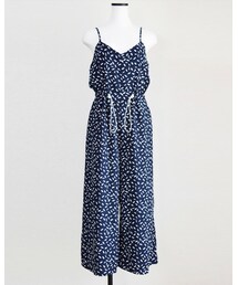 no brand | 【Marient 】フェザープリントロンパース(ワンピース)