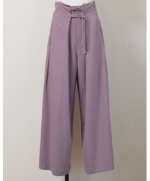 no brand | [ NEW ]  ジョーゼットタックワイドPT(その他パンツ)