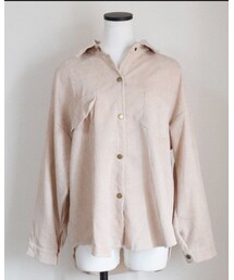 no brand | [ NEW ]  コーデュロイオーバーJK(シャツ/ブラウス)