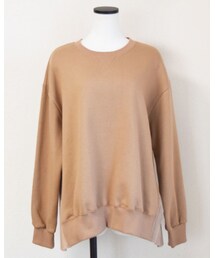 no brand | [ RE-ARRIVAL ]サイドプリーツBIGスウェット(スウェット)