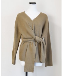 no brand | [ NEW ]クロスカシュクールKNIT(ニット/セーター)