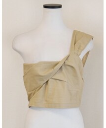 no brand | [ NEW ]ワンショルダービスチェ(Tシャツ/カットソー)