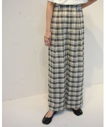 no brand | [ NEW ]チェックワイドPT(その他パンツ)