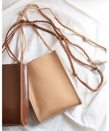 no brand | 【Marient】スクエアショルダーロープmini bag(ショルダーバッグ)