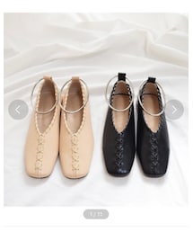 no brand | 【Marient】Ring Flat Shoes(パンプス)