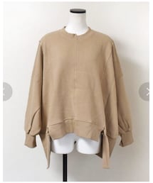 no brand | 【Marient】ドッキング裏起毛スウェットPO(スウェット)