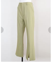 no brand | 【Marient】フロントスリットカラーPT(その他パンツ)