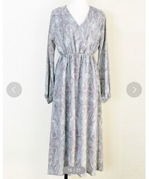 Marient | ペイズリーシフォンワンピ （ZOZOTOWN限定）(ワンピース)