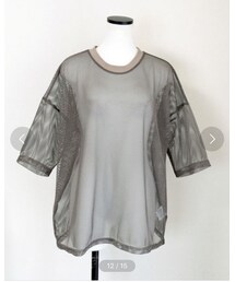 no brand | 【Marient Online Store】メッシュレイヤードTEE(Tシャツ/カットソー)