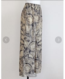 Marient | マーブルシフォンパンツ(その他パンツ)