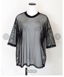 Marient | メッシュレイヤードTEE/Tシャツ(Tシャツ/カットソー)