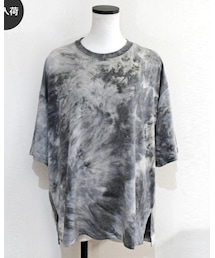 no brand | 【Marient Online Store】タイダイバンドカラーTEE(Tシャツ/カットソー)