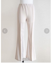 no brand | 【Marientオンラインストア】イージーリブフレアPT(その他パンツ)