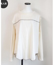 no brand | 【Marient Online Store】スリットスリーブTOPS(Tシャツ/カットソー)