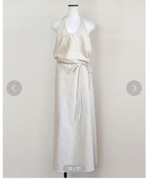 no brand | 【Marient Online Store】ホルターコットンOne-piece(ワンピース)