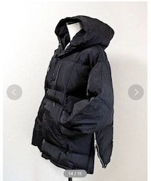 no brand | 【Marient Online Store】アノラックフードパディングアウター(ダウンジャケット/コート)