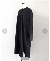 no brand | 【Marient Online Store】タイプライターオーバーシャツOP(ワンピース)