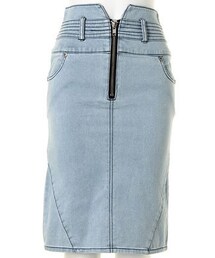 MURUA | ZIP切替デニムSK(デニムスカート)