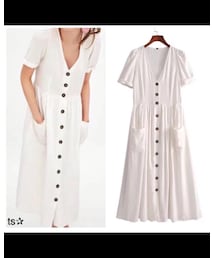 ZARA | シャツワンピース