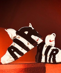 NIKE | NIKE AIR MORE UPTEMPO WHITE/BLACK/UNIVERSITY RED(スニーカー)