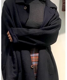 Samansa Mos2 | Wフェイスロングコート(ジャケット/アウター)