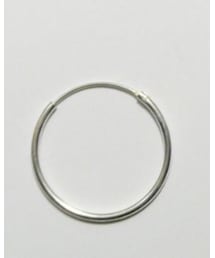 シルバーフープピアス | ピアス（片耳用）
