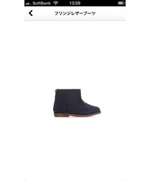 ZARA | ZARA フリンジレザーブーツ(ブーツ)