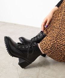 WEGO | WEGO/レースアップヒールブーツ(ブーツ)