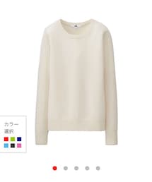 UNIQLO | カシミヤラウンドネックセーター(長袖)(ニット/セーター)