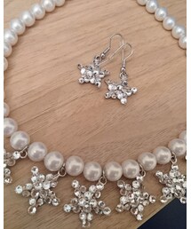 Moving Blue | ネックレス&ピアス(ネックレス)