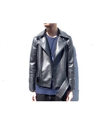 YutaIto｜SISEのライダースジャケットを使ったコーディネート - WEAR