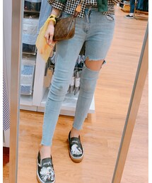 miss candice | デニムパンツ