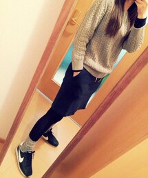 Champion | ネイビー スウェット(スカート)