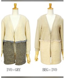 flower | カーディガン/ボレロ