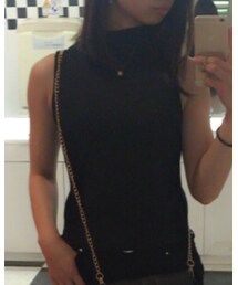 ZARA | やっぱり黒が好き♡(トップス)